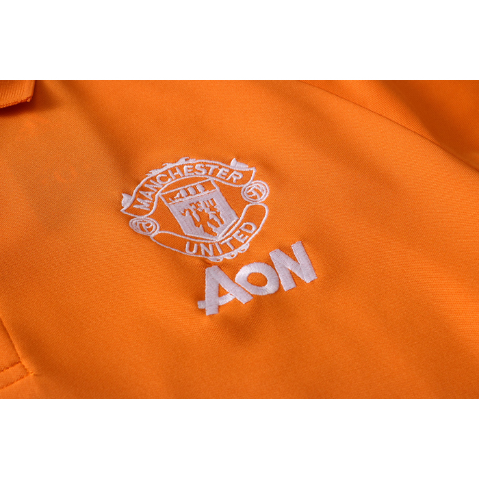 Camiseta Polo del Manchester United 20-21 Naranja - Haga un click en la imagen para cerrar
